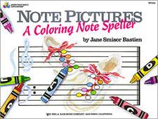 Note Pictures A Coloring Note Speller